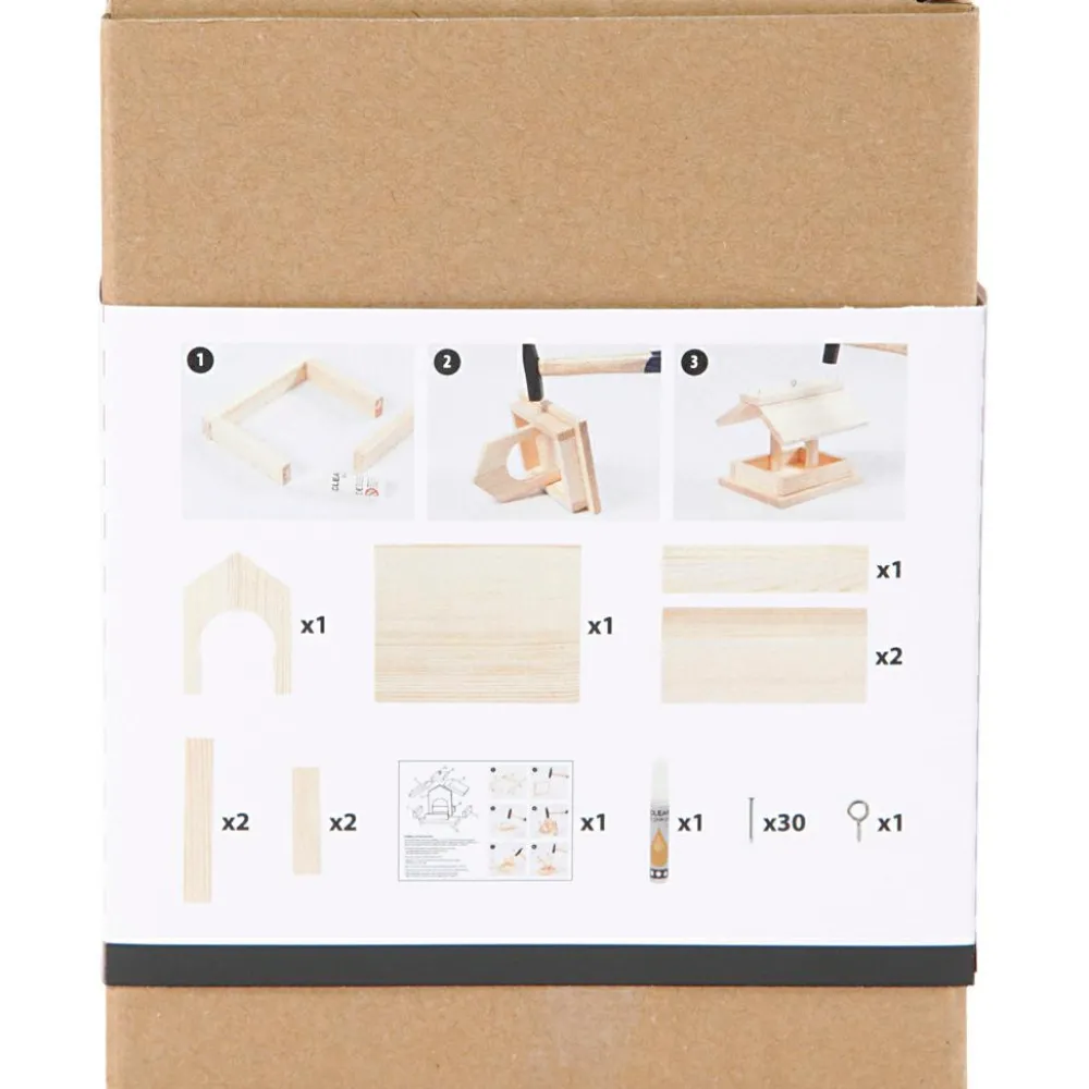 Clearance Creativ Company Lav selv fuglefoderbræt