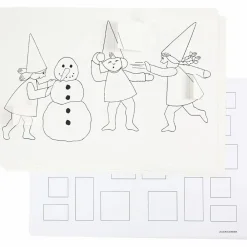 Clearance Creativ Company Lav selv julekalender (sneboldkamp), 30 stk