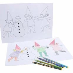 Clearance Creativ Company Lav selv julekalender (sneboldkamp), 30 stk