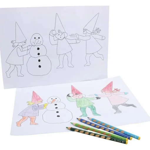 Clearance Creativ Company Lav selv julekalender (sneboldkamp), 30 stk