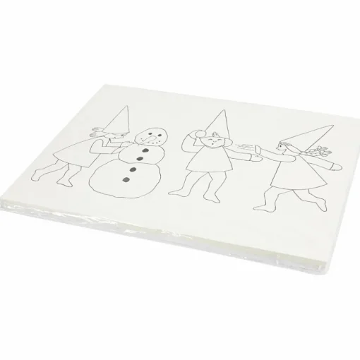 Clearance Creativ Company Lav selv julekalender (sneboldkamp), 30 stk