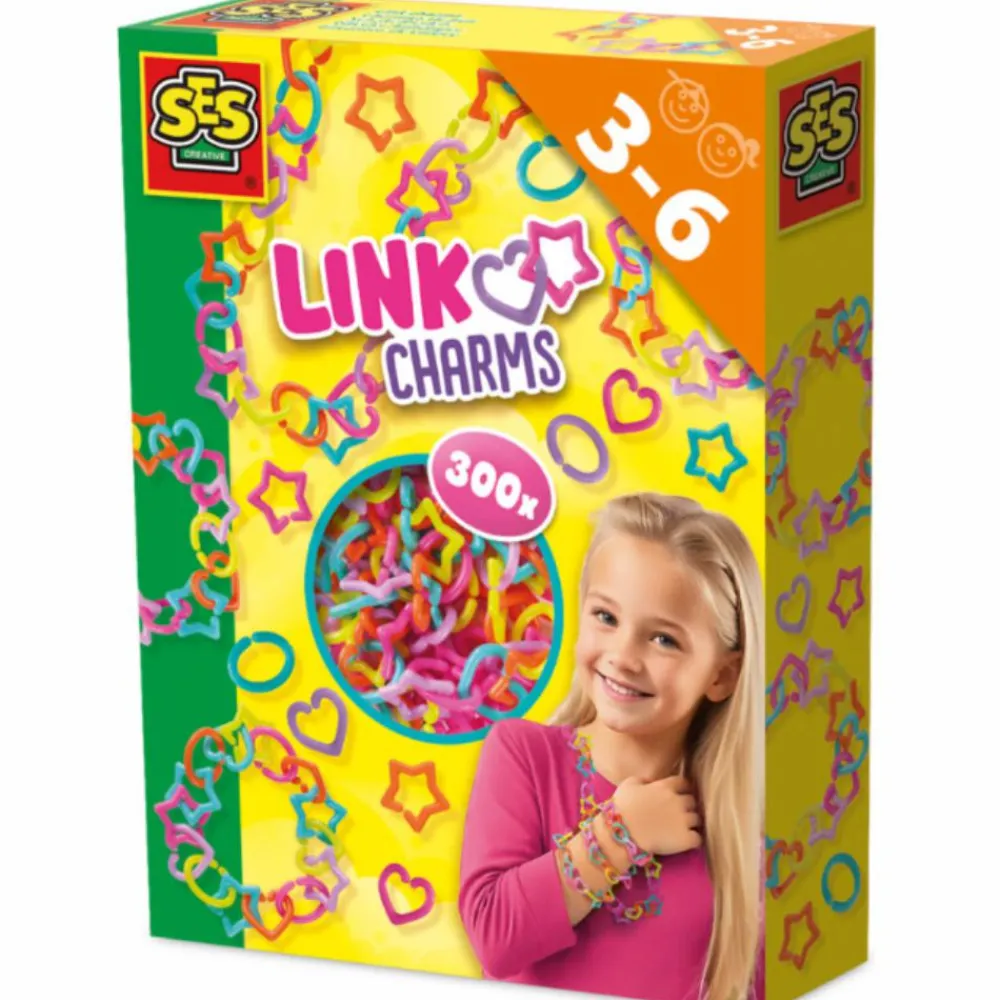 Discount SES Creative Lav smykker med link charms, 300 stk