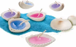 Outlet SES Creative Lav stearinlys i muslingeskaller