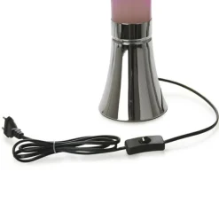 Discount Lavalampe - Sølv/pink