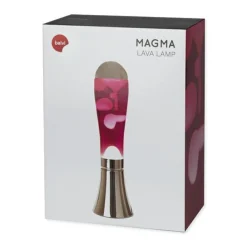 Discount Lavalampe - Sølv/pink