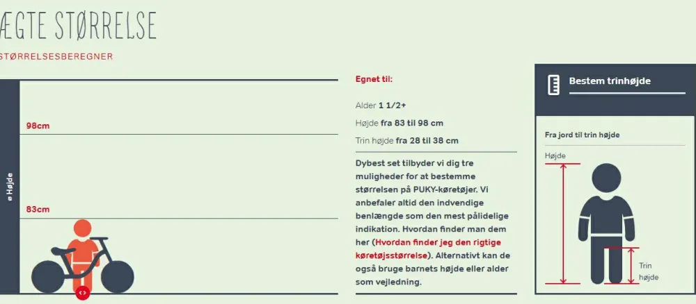Outlet PUKY Løbecykel | Skubbecykel | MOTO | Mini