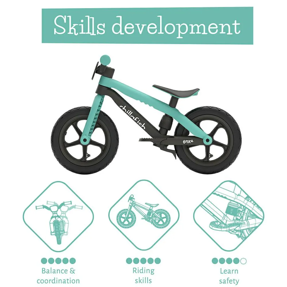 Chillafish Løbecykel BMXie 2 - Mint (2-5 år)