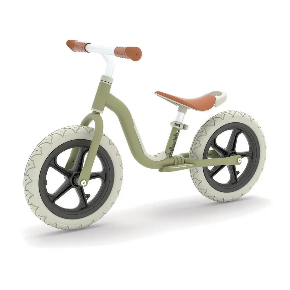Discount Chillafish Løbecykel Charlie LUX - Oliven (2-5 år)