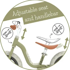 Discount Chillafish Løbecykel Charlie LUX - Oliven (2-5 år)