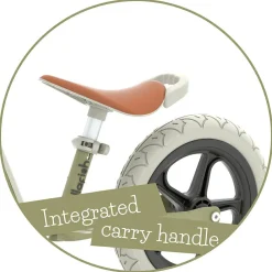 Discount Chillafish Løbecykel Charlie LUX - Oliven (2-5 år)