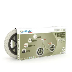 Discount Chillafish Løbecykel Charlie LUX - Oliven (2-5 år)