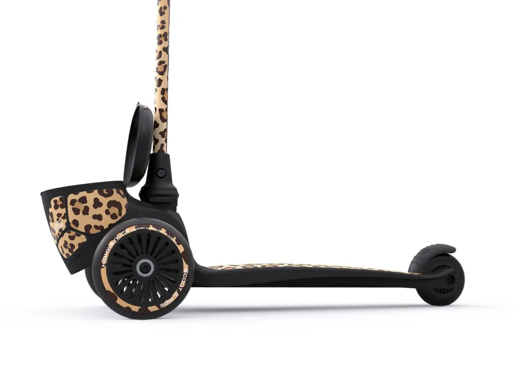 Hot Scoot & Ride Løbehjul - Highwaykick 2 Lifestyle, Leopard