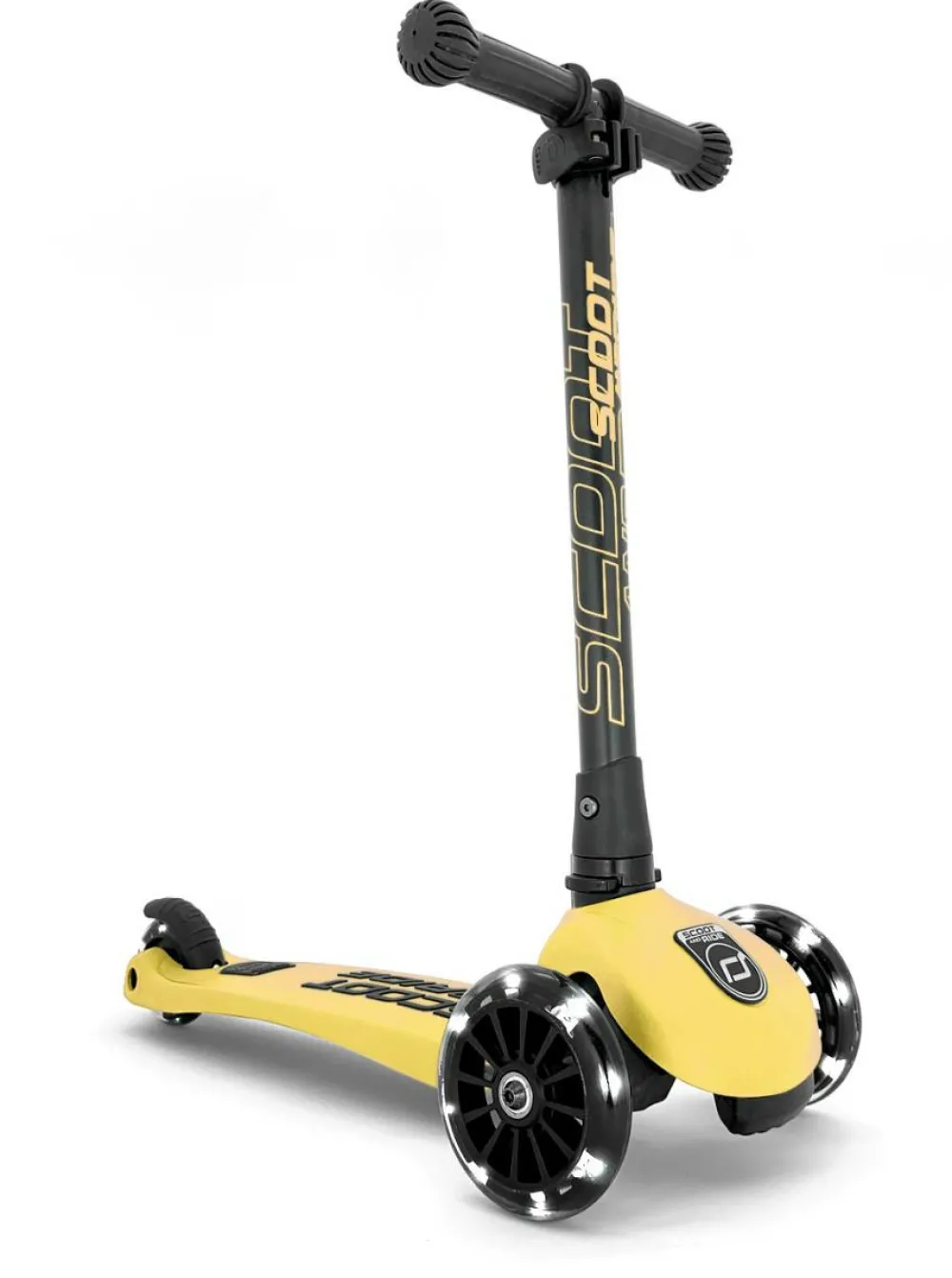 Sale Scoot & Ride Løbehjul - Highwaykick 3 m. LED, Lemon