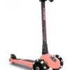 Hot Scoot & Ride Løbehjul - Highwaykick 3 m. LED, Peach