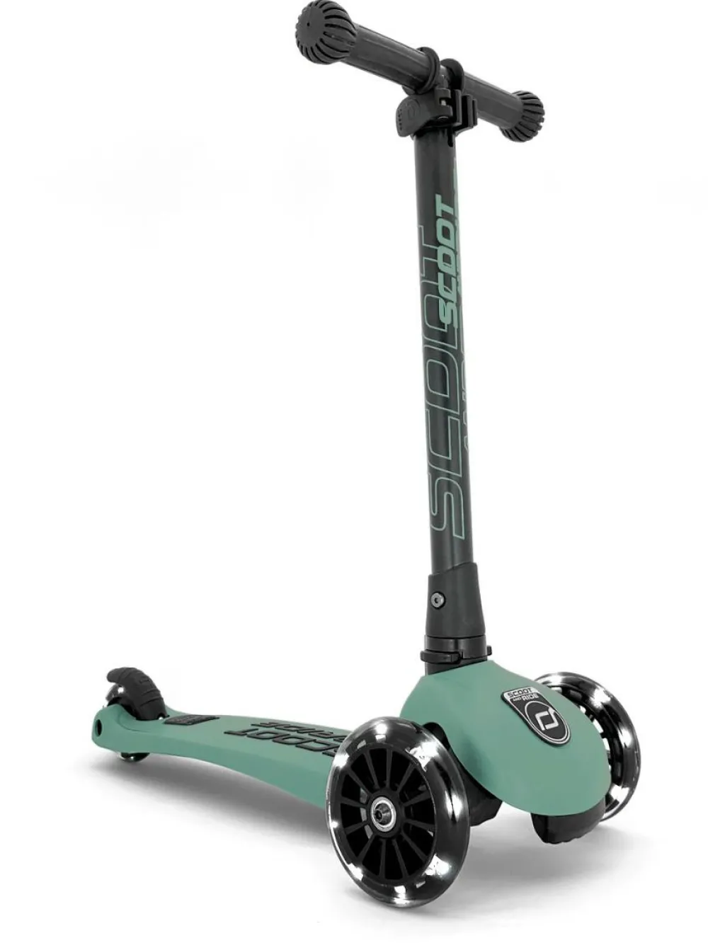 Sale Scoot & Ride Løbehjul - Highwaykick 3 m. LED, Forest