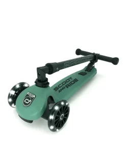 Sale Scoot & Ride Løbehjul - Highwaykick 3 m. LED, Forest