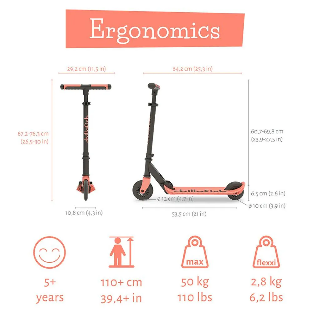 Discount Chillafish Løbehjul Flexxi - Flamingo