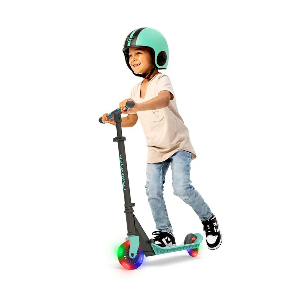 Clearance Chillafish Løbehjul Flexxi GLOW - Mint