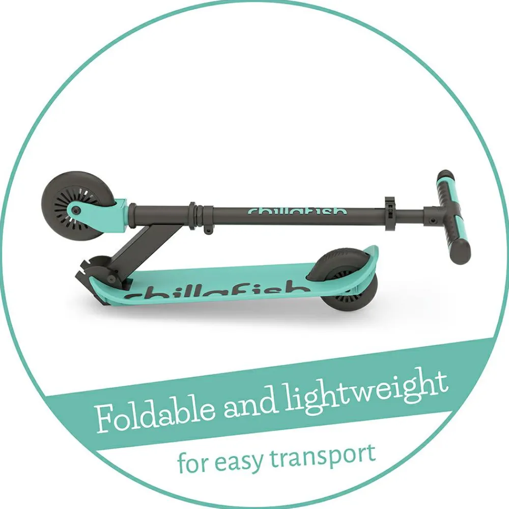 Clearance Chillafish Løbehjul Flexxi GLOW - Mint