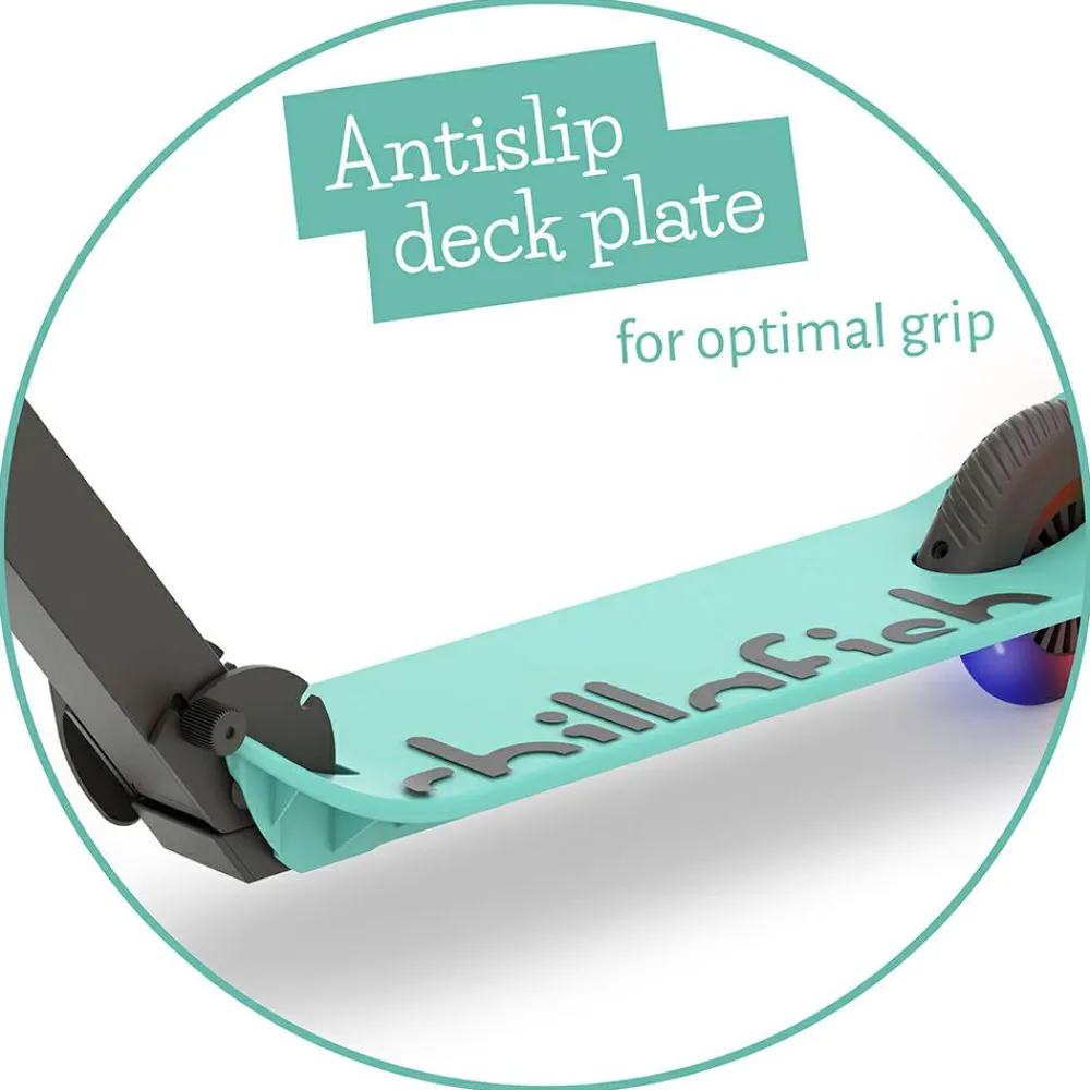 Clearance Chillafish Løbehjul Flexxi GLOW - Mint