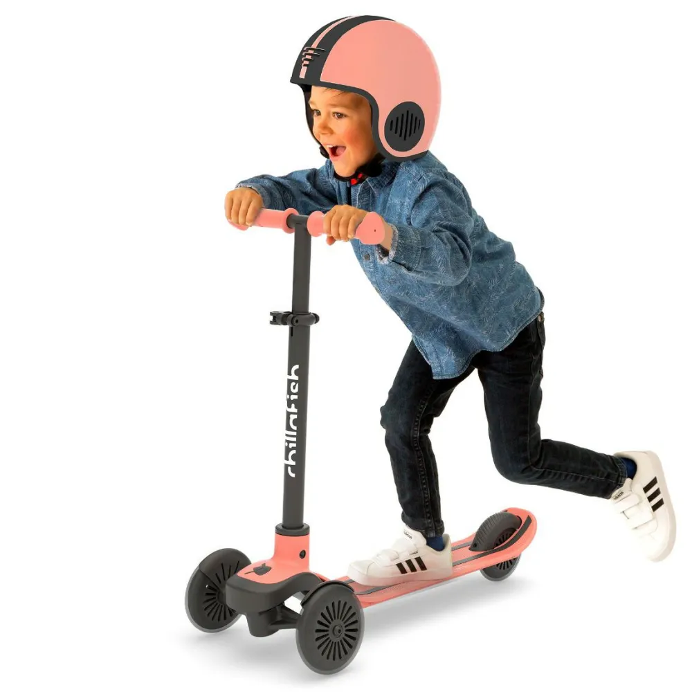 Clearance Chillafish Løbehjul Scotti - Flamingo