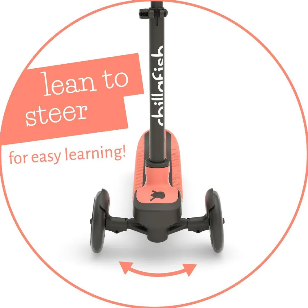 Clearance Chillafish Løbehjul Scotti - Flamingo