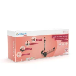 Clearance Chillafish Løbehjul Scotti - Flamingo