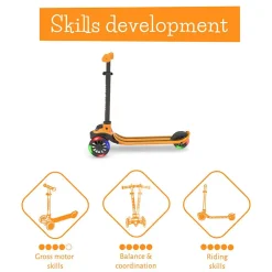 Discount Chillafish Løbehjul Scotti GLOW - Ginger