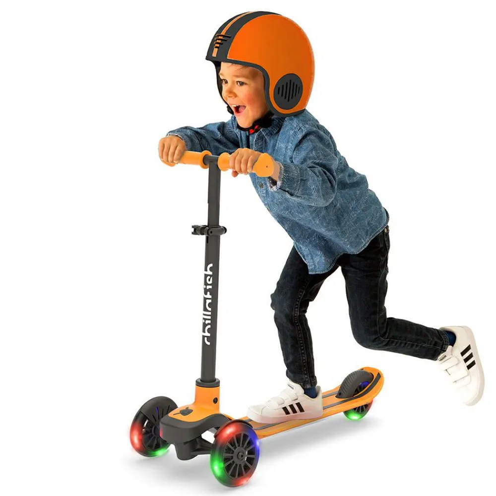 Discount Chillafish Løbehjul Scotti GLOW - Ginger