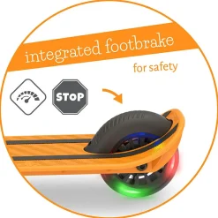 Discount Chillafish Løbehjul Scotti GLOW - Ginger