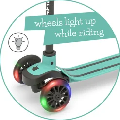 Discount Chillafish Løbehjul Scotti GLOW - Mint