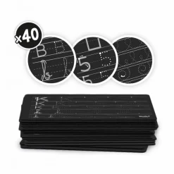 New Buki France LCD tegnetavle - Skriv tal og bogstaver (A-Z)