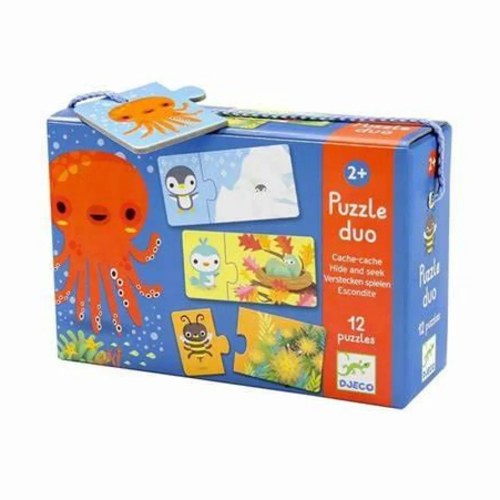 Best Djeco Leg & Lær-puslespil - Gemmeleg