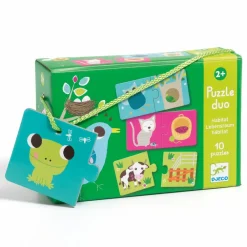 Best Djeco Leg & Lær-puslespil - Levesteder