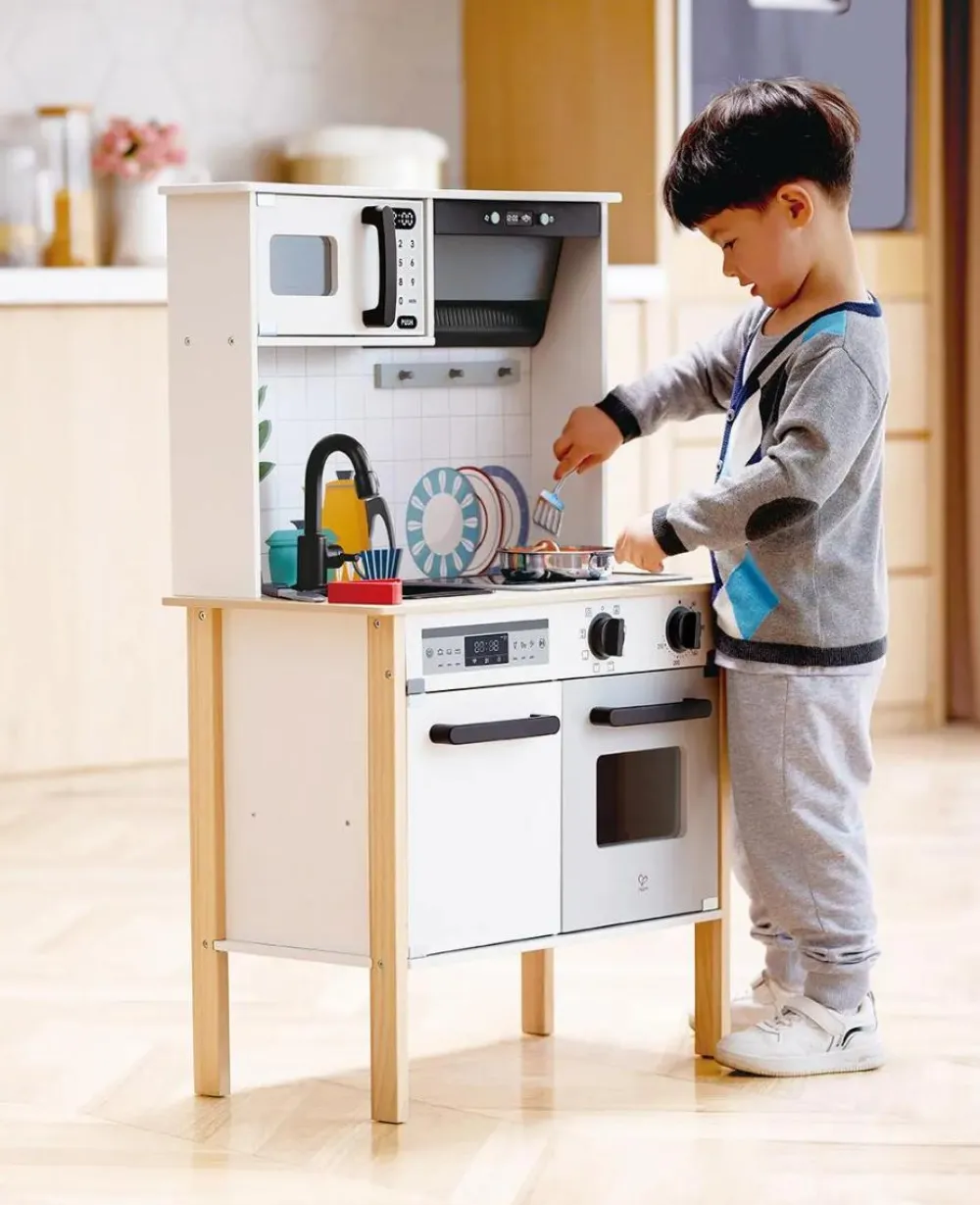 New Hape Legekøkken med mikroovn, lys og lyd