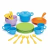 Clearance Green Toys Legekøkken tilbehør - Køkkenudstyr, 27 dele