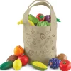 Best Learning Resources Legemad - Indkøbspose m. frugt og grønt, 16 stk