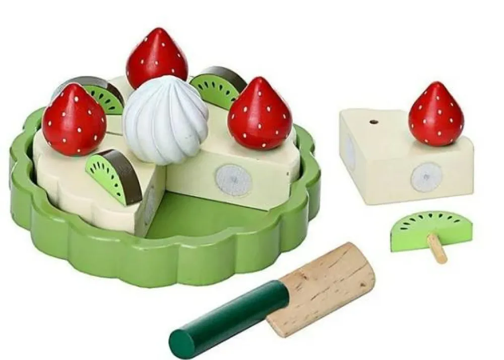 Best Legemad - Kage med jordbær og kiwi