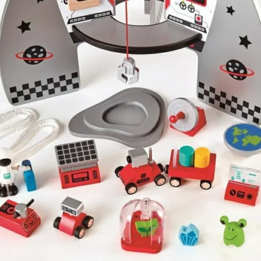 Discount Hape Legesæt - Rumskib med 20 dele