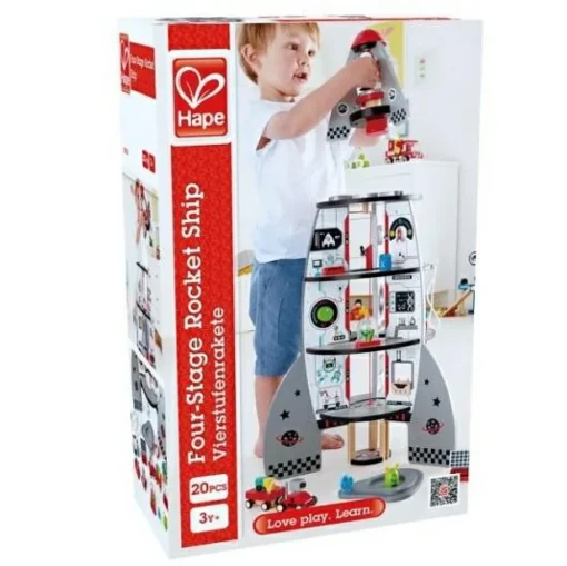 Discount Hape Legesæt - Rumskib med 20 dele