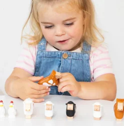 Clearance Beleduc Legesæt My Little World - Dyr, 10 dele