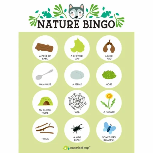 Hot Tender Leaf Legesæt til naturekspeditioner