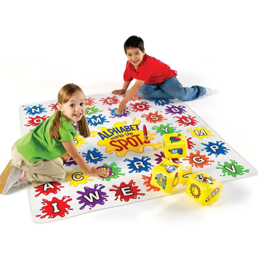 Learning Resources Legetæppe 140 x 140 cm - Sjov med ABC