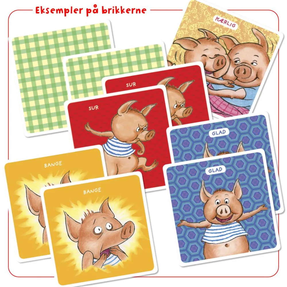 Clearance Forlaget Bolden Leopold - Memory-spil om følelser