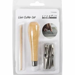 Online Creativ Company Linoleumstryk skæresæt