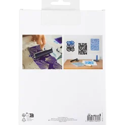 Outlet Creativ Company Linoleumstryk stempelplade 15 x 20 cm, 1 stk
