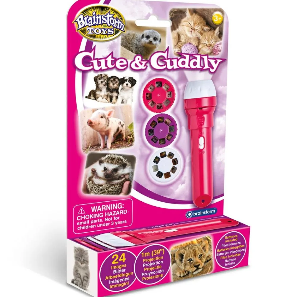 Online Brainstorm Lommelygte med dias - Nuttede dyr