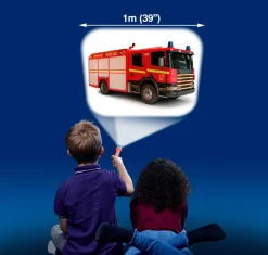 Brainstorm Lommelygte med dias - Traktorer & trucks