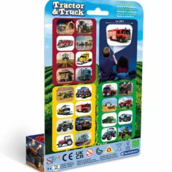 Brainstorm Lommelygte med dias - Traktorer & trucks
