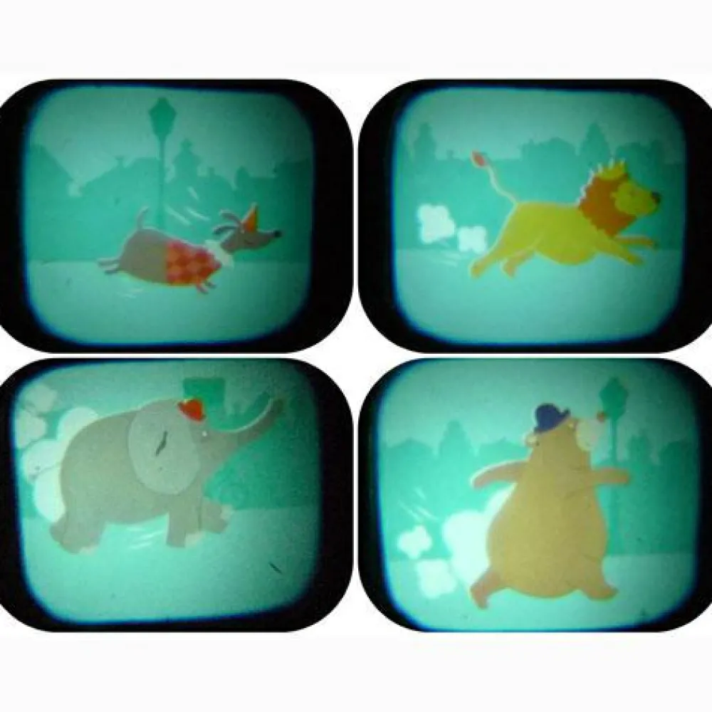 Moulin Roty Lommelygte med projektor - Fortæl en historie